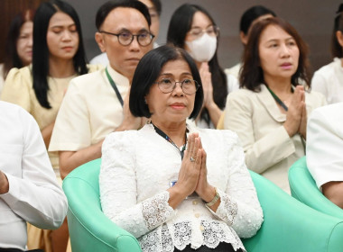 เข้าร่วมกิจกรรมสวดเจริญพระพุทธมนต์ถวายพระราชกุศลแด่สมเด็จพระอริยวงศาคตญาณ สมเด็จพระสังฆราช สกลมหาสังฆปริณายก เนื่องในโอกาสวันฉลองพระชนมายุ 99 พรรษา 26 มิถุนายน 2569 พร้อมร่วมฟังพระธรรมเทศนา และถวายภัตตาหารเพลแด่พระสงฆ์ จำนวน 10 รูป ... พารามิเตอร์รูปภาพ 5